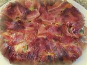 Pastel salado calabacin, bacon queso