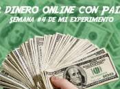 Ganar dinero online PaidVerts (Cuarta semana experimento)