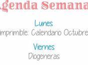 Agenda Semanal 28/09 4/10