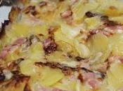 Patatas horno queso Roncal cebolla caramelizada