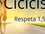 canción respeto ciclista 1,5m