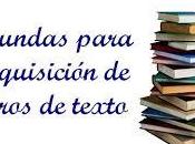 Ayudas para adquisición libros texto