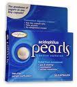Acidophilus Pearls™. suplemento beneficios yogur, pero grasa, calorías lactosa