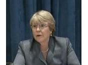 Michelle Bachelet: 'Todas todos debemos unirnos para acabar violencia contra mujeres'