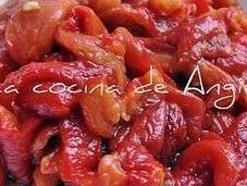 Pimientos asados