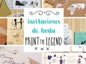 Invitaciones boda... ¡legendarias!