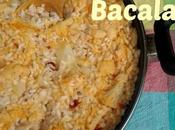 Arroz bacalao typical spanish