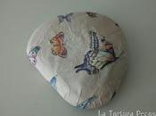 Piedra decorada butterfly