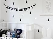 Tendencia para niños... como decorar BLANCO NEGRO!