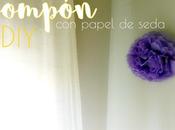 Pompón papel seda