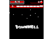 Downwell, curioso juego acción plataformas gráficos pixelados jugabilidad límite