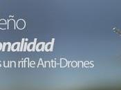 Arte, diseño funcionalidad tras rifle anti-drones