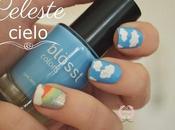 Manimonday Uñas cielo/ Nail