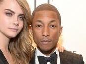 Pharrell Cara Delevingne crean música juntos