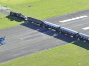 Aviones trenes pista Nueva Zelanda