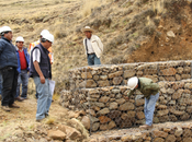 Municipalidad Livitaca supervisa obra nuevo sistema riego Quehuincha