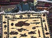 Tejedores afganos están poniendo imágenes drones alfombras como forma protesta silenciosa