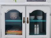 Para muebles algarrobo: Blanco Color {Aguamarino}