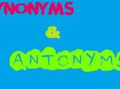 Synonyms antonyms
