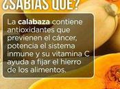 calabaza gran poder antioxidante