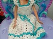 ¿Cómo luce Barbie prenda tejida crochet? (How looks with crocheted outfit?)