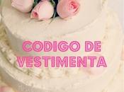 Código Vestir para Bodas