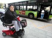 Castigada bus, dejar subir scooter aparcar, tener certificado discapacidad tras espera