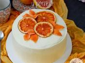 Tarta calabaza pomelo grapefruit pumpkin layer cake