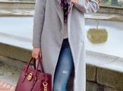 Grey long coat