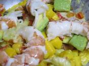 Ensalada aguacate gambones. cocina vikika"