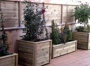 Jardineras madera