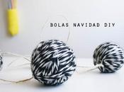 Bolas navidad restos lana