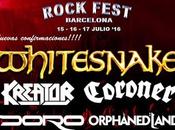 Rock Fest 2016 suma Whitesnake, Kreator, Doro, Coroner, Orphaned Land...