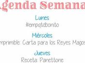 Agenda Semanal 7/12 13/12