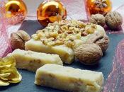 Turrón nata nuez