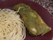 Receta salmón pesto