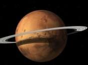 Marte podría convertirse planeta anillado… algún