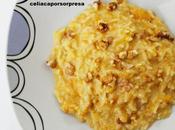 Arroz cremoso calabaza nueces