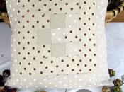 hora, cojín patchwork