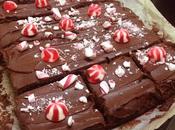 Fudge brownie navideño