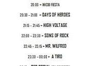 Fiesta despedida: horarios
