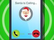 Santa Claus esta Telefono, quieres Hablarle