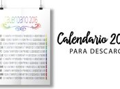Calendario 2016 para descargar