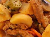 Guiso soja texturizada okra