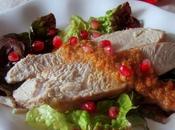 Pavo salsa granadas