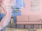 Decoración Rosa Cuarzo Azul Serenidad, colores 2016