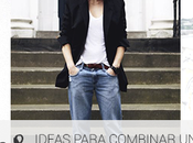 ideas para combinar blazer negro