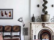 Bancos antiguos. Interiores diferentes personales