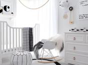 Nórdica, bonita, acogedora diferente, BABY ROOM BLANCO NEGRO!