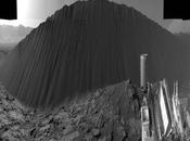 oscura duna arena Marte